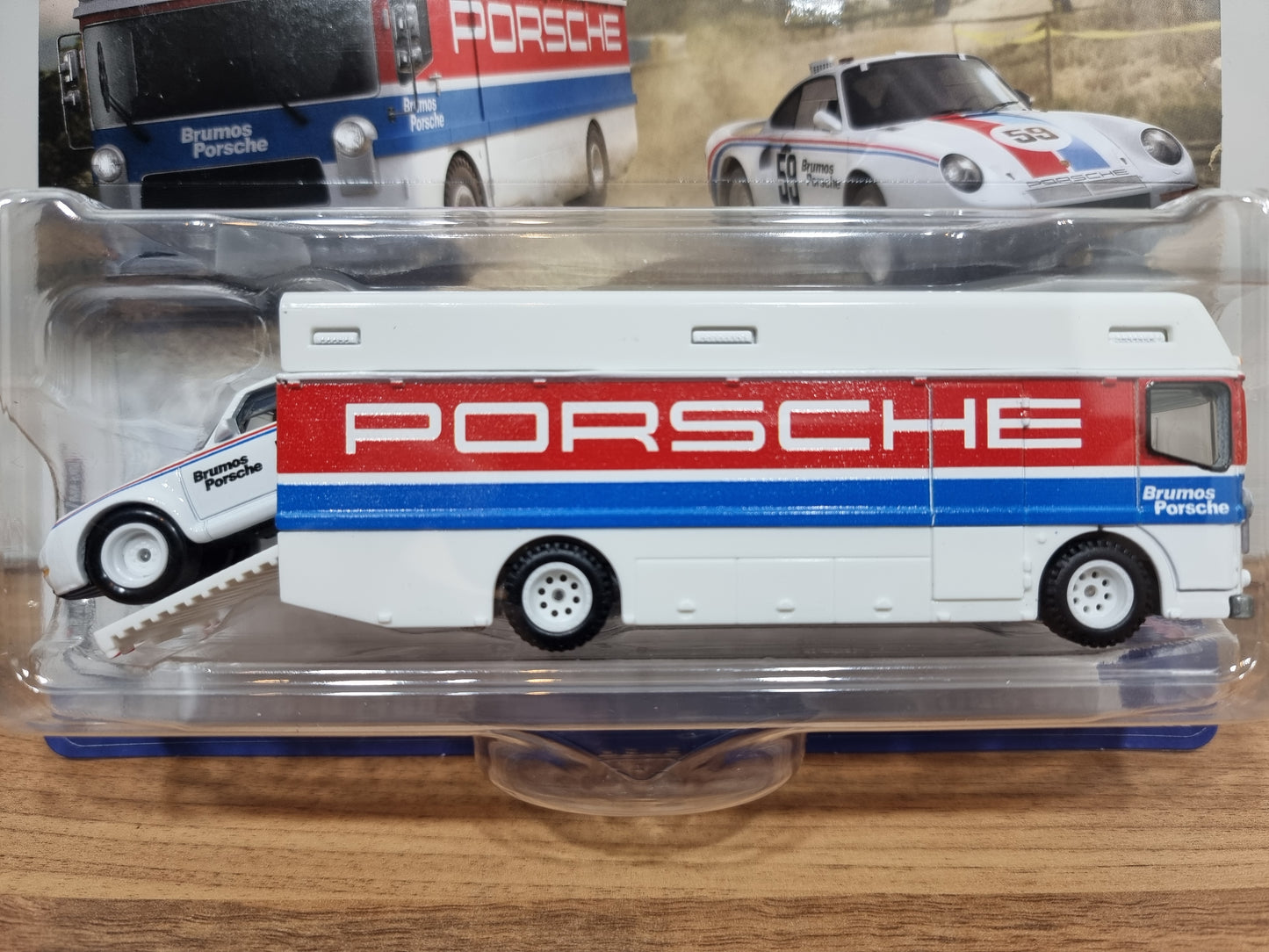 Hot Wheels Porsche 959 & Euro Hauler
