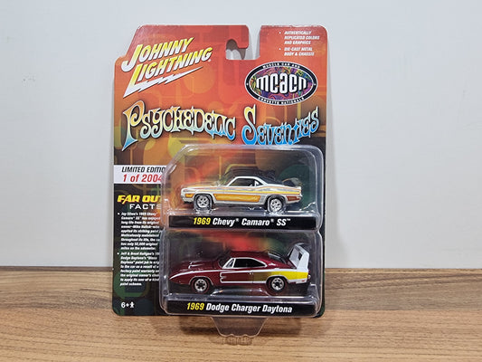 Johnny Lightning Psychedelic Seventies Twin Pack