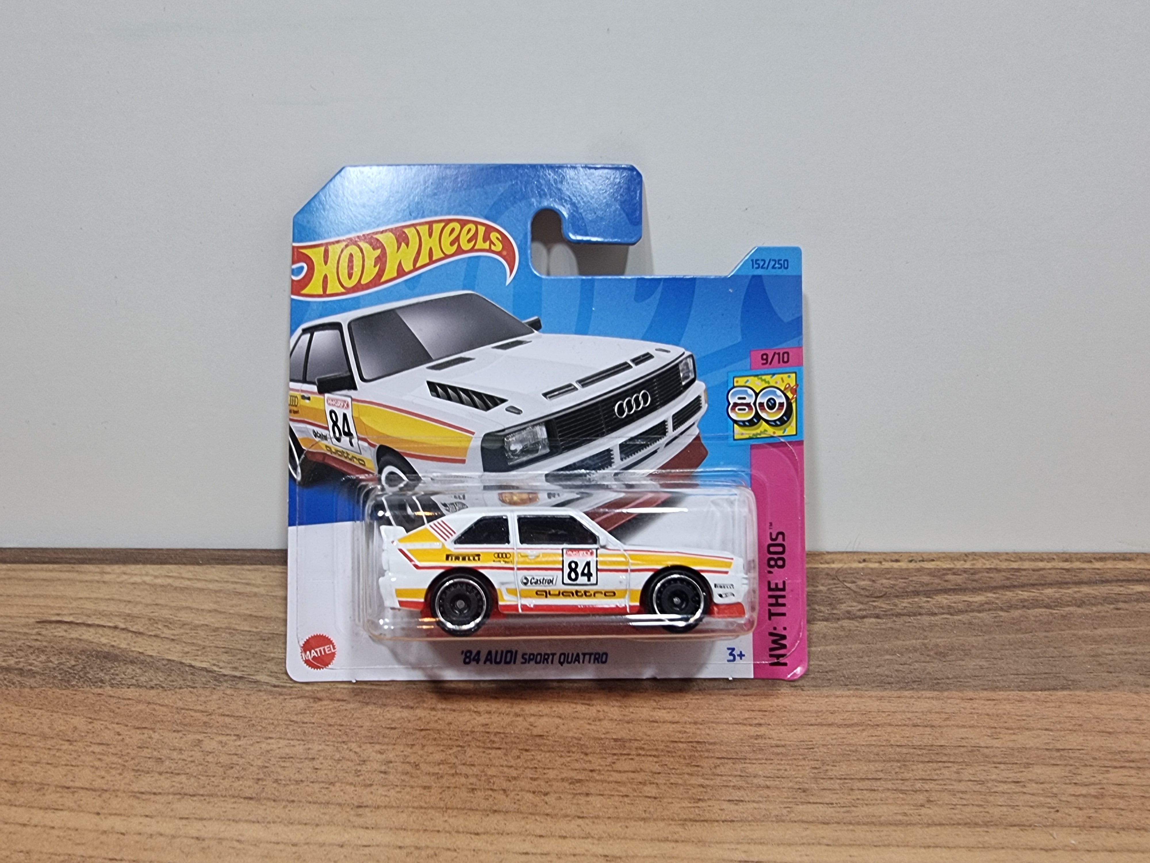 Hot Wheels 84 Audi Sport Quattro hotbox models