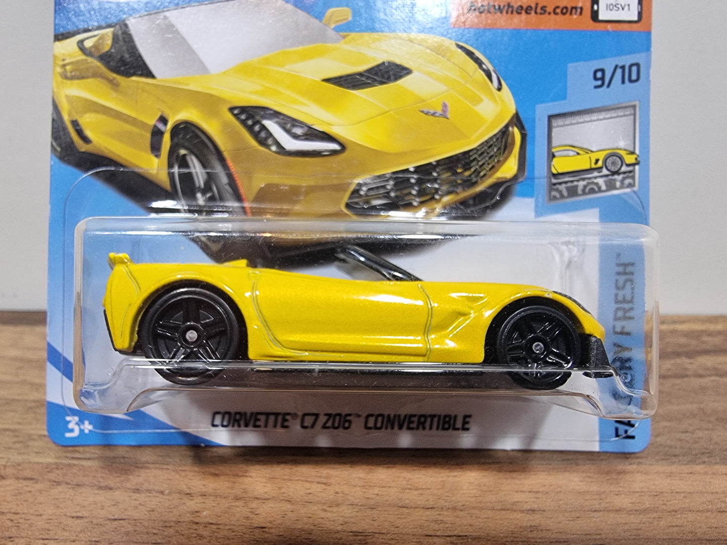 Hot Wheels Corvette C7 Z06 Comnvertible