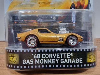 Hot Wheels '68 Corvette Gas Monkey Garage