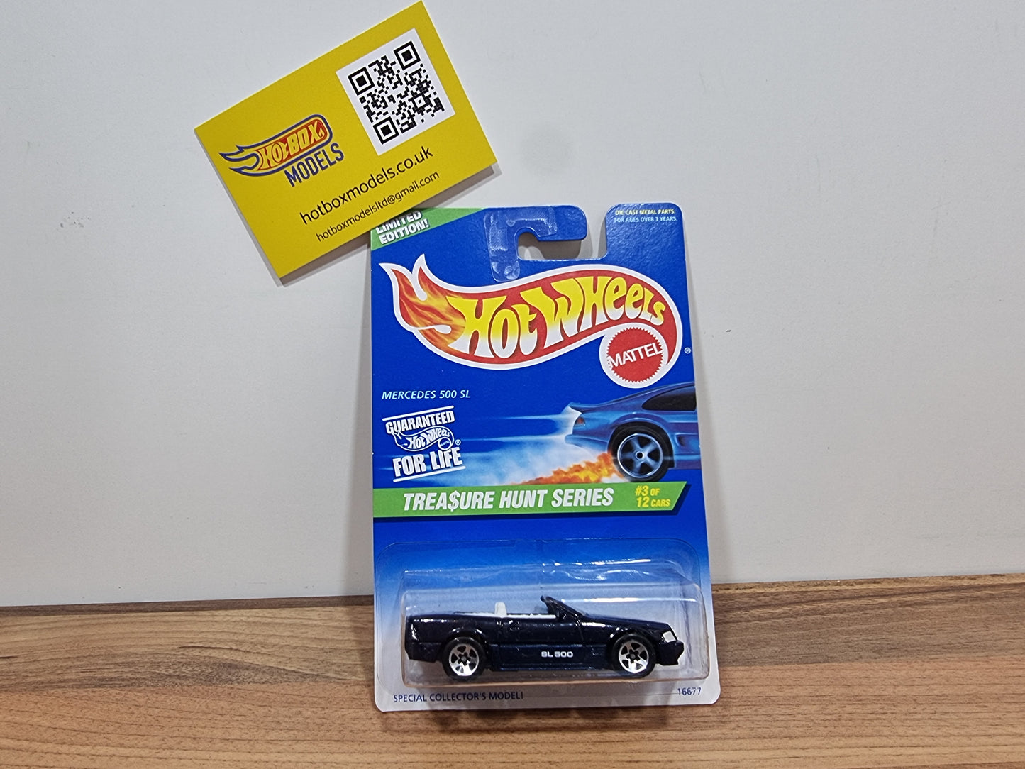 Hot Wheels Mercedes 500 SL