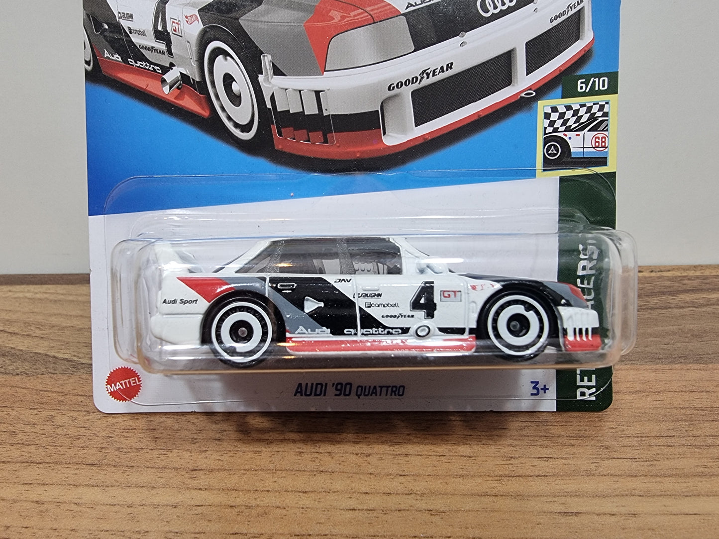 Hot Wheels Audi '90 Quattro (Bad Card)