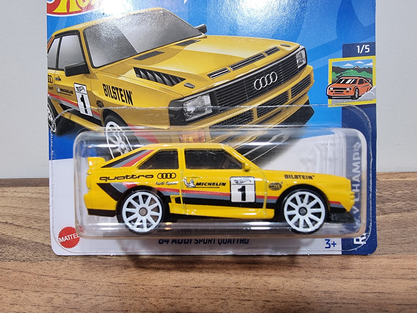 Hot Wheels '84 Audi Sport Quattro