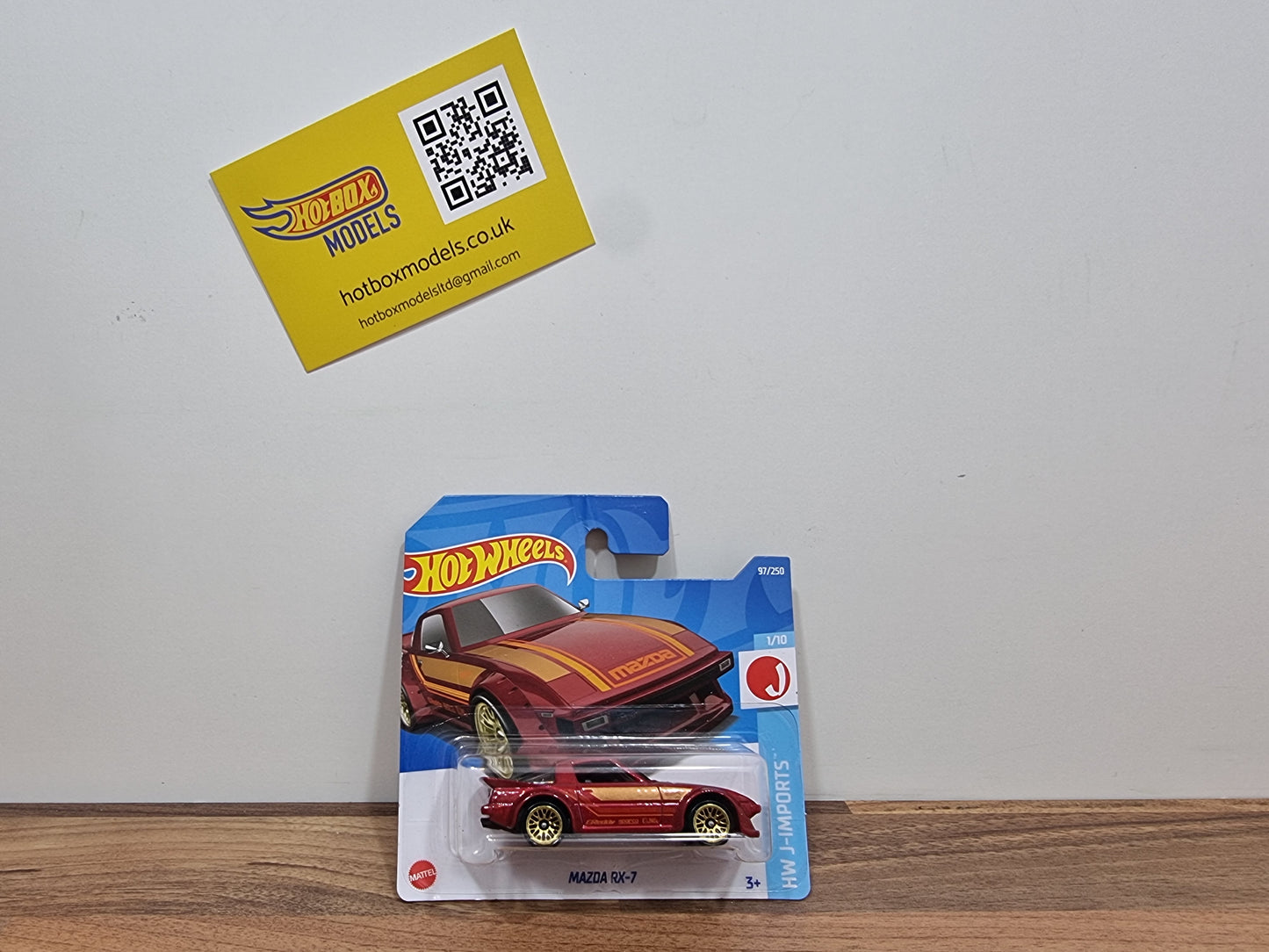 Hot Wheels Mazda RX-7 (Bad Card)