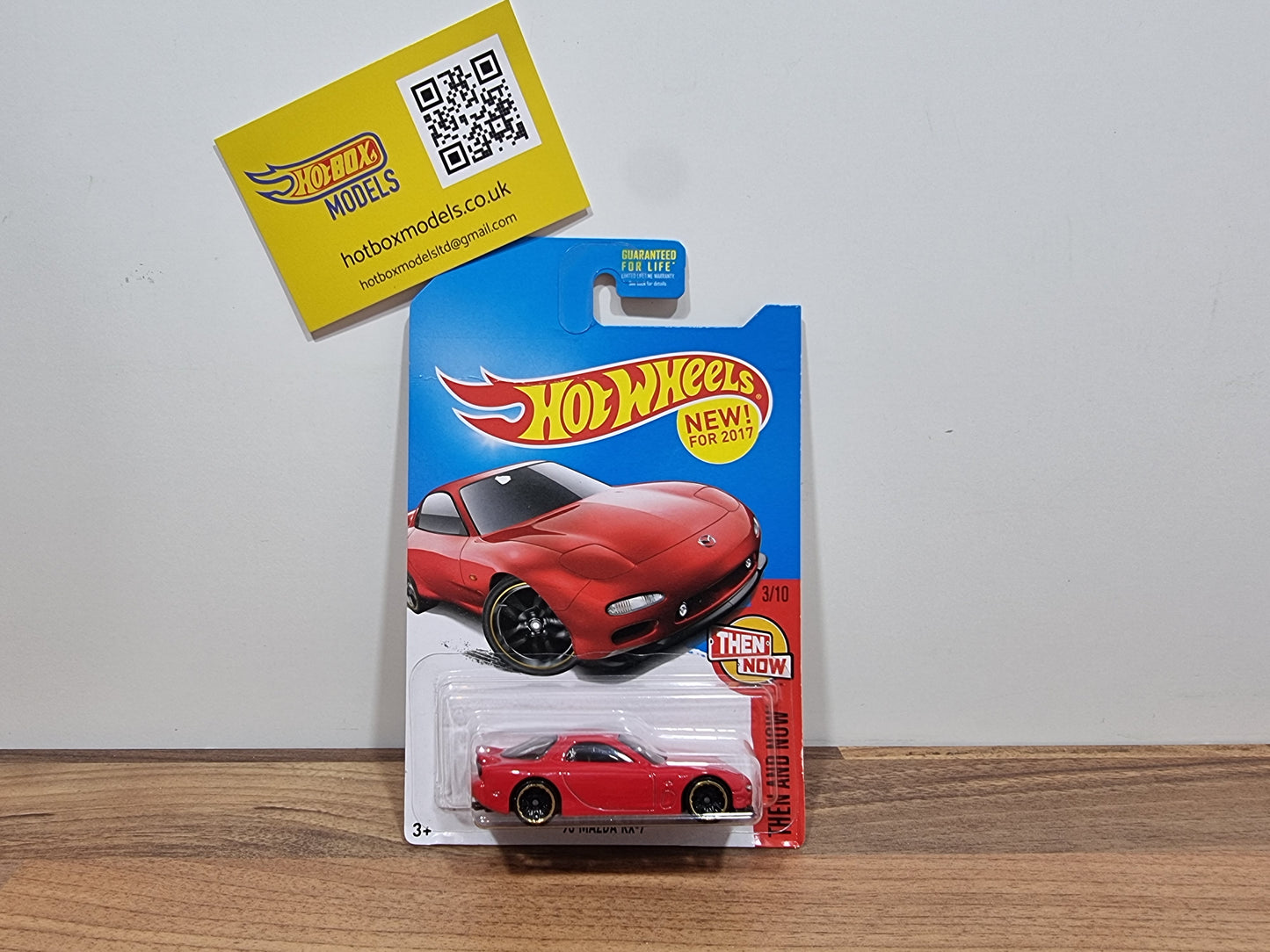 Hot Wheels '95 Mazda RX-7 (Bad Card)