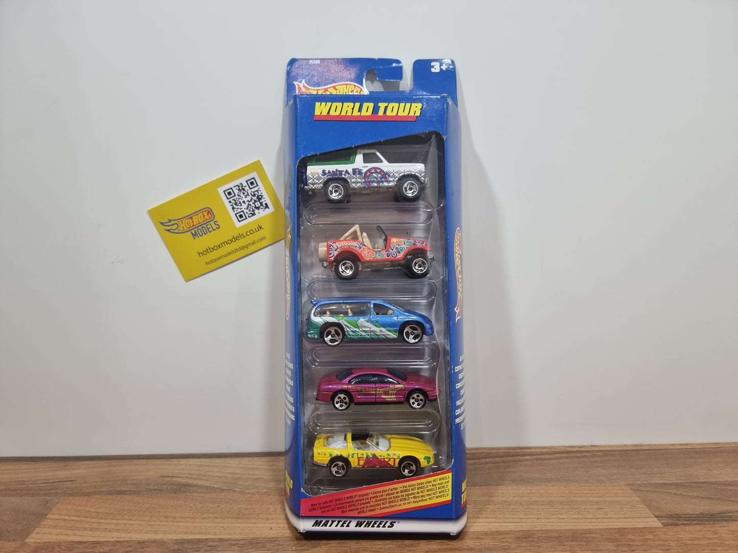 Hot Wheels World Tour 5 Pack