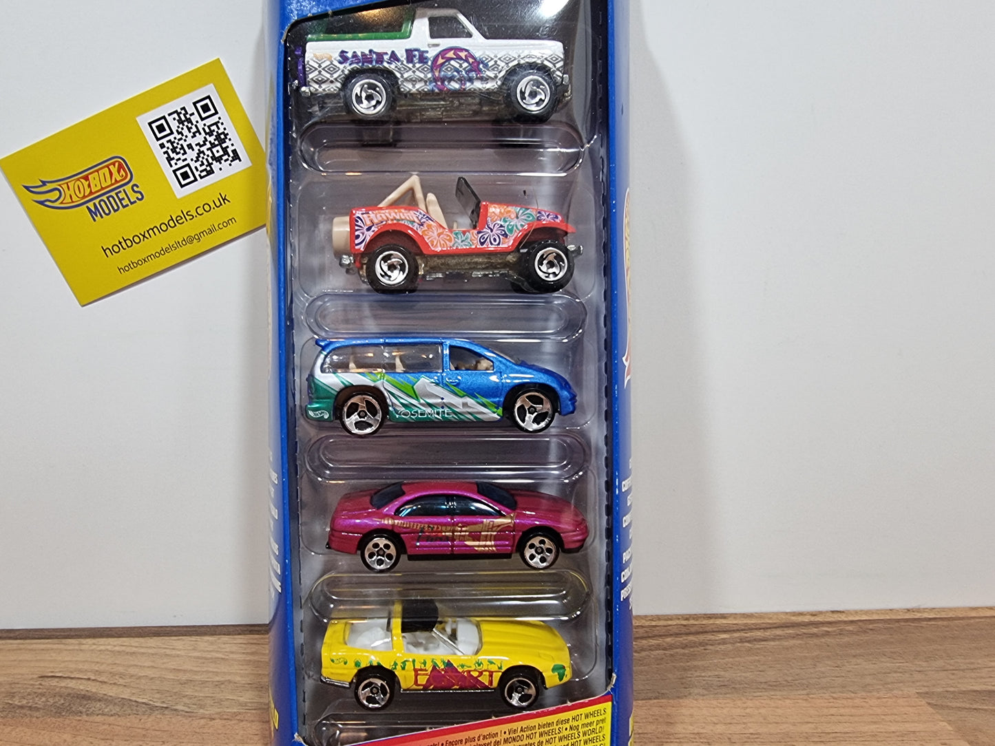 Hot Wheels World Tour 5 Pack