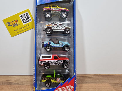 Hot Wheels 4x4 5 Pack