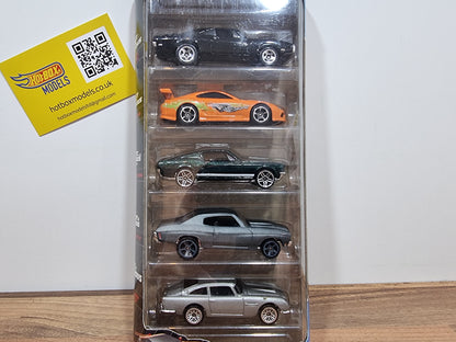 Hot Wheels Fast & Furious 5 Pack