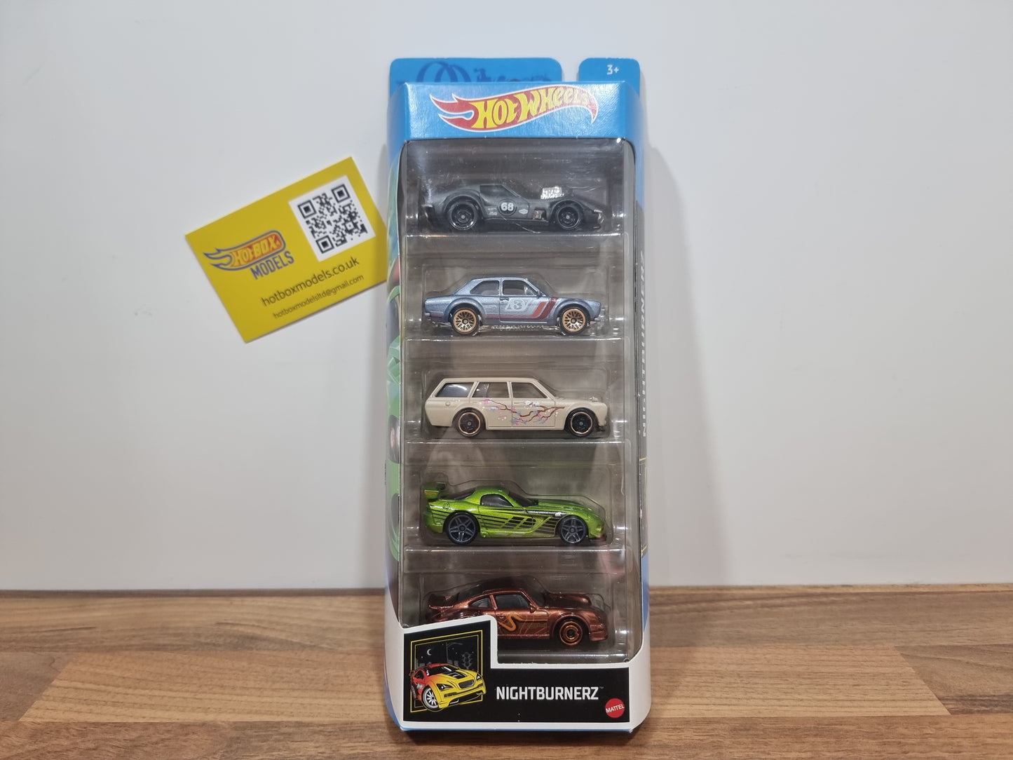 Hot Wheels Nightburnerz 5 Pack