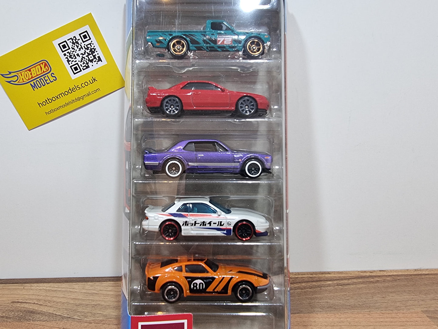 Hot Wheels Nissan 5 Pack