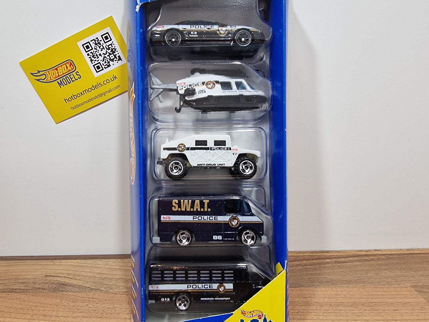 Hot Wheels Police Force 5 Pack