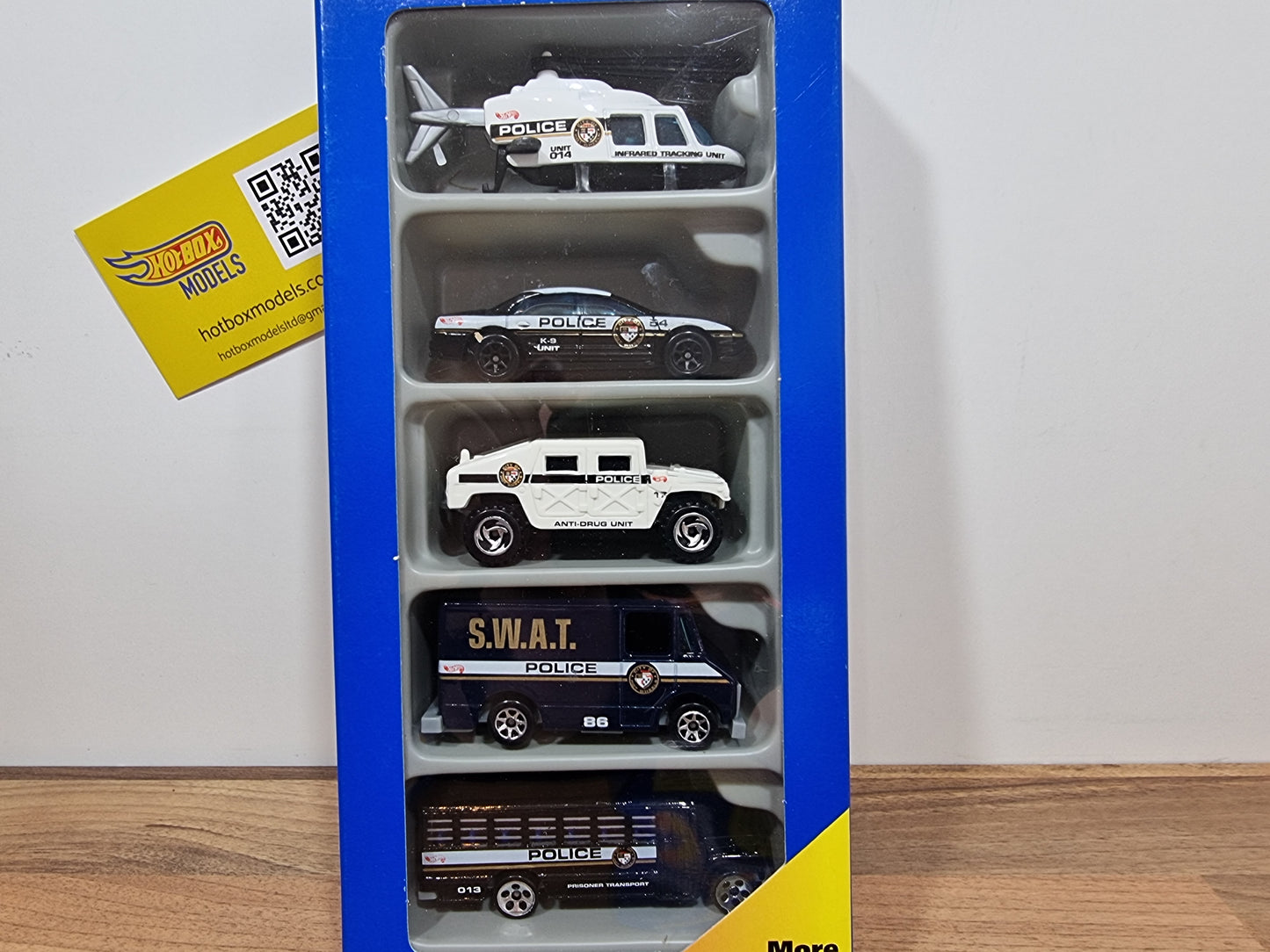 Hot Wheels Police Force 5 Pack