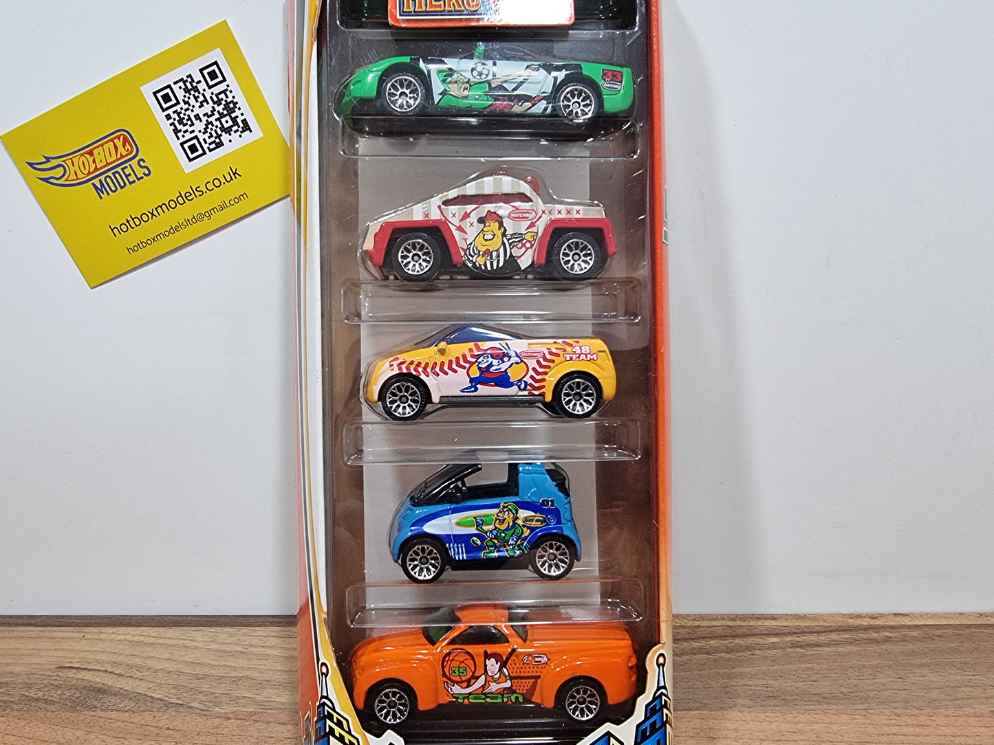 Matchbox Hero City Sports 5 Pack