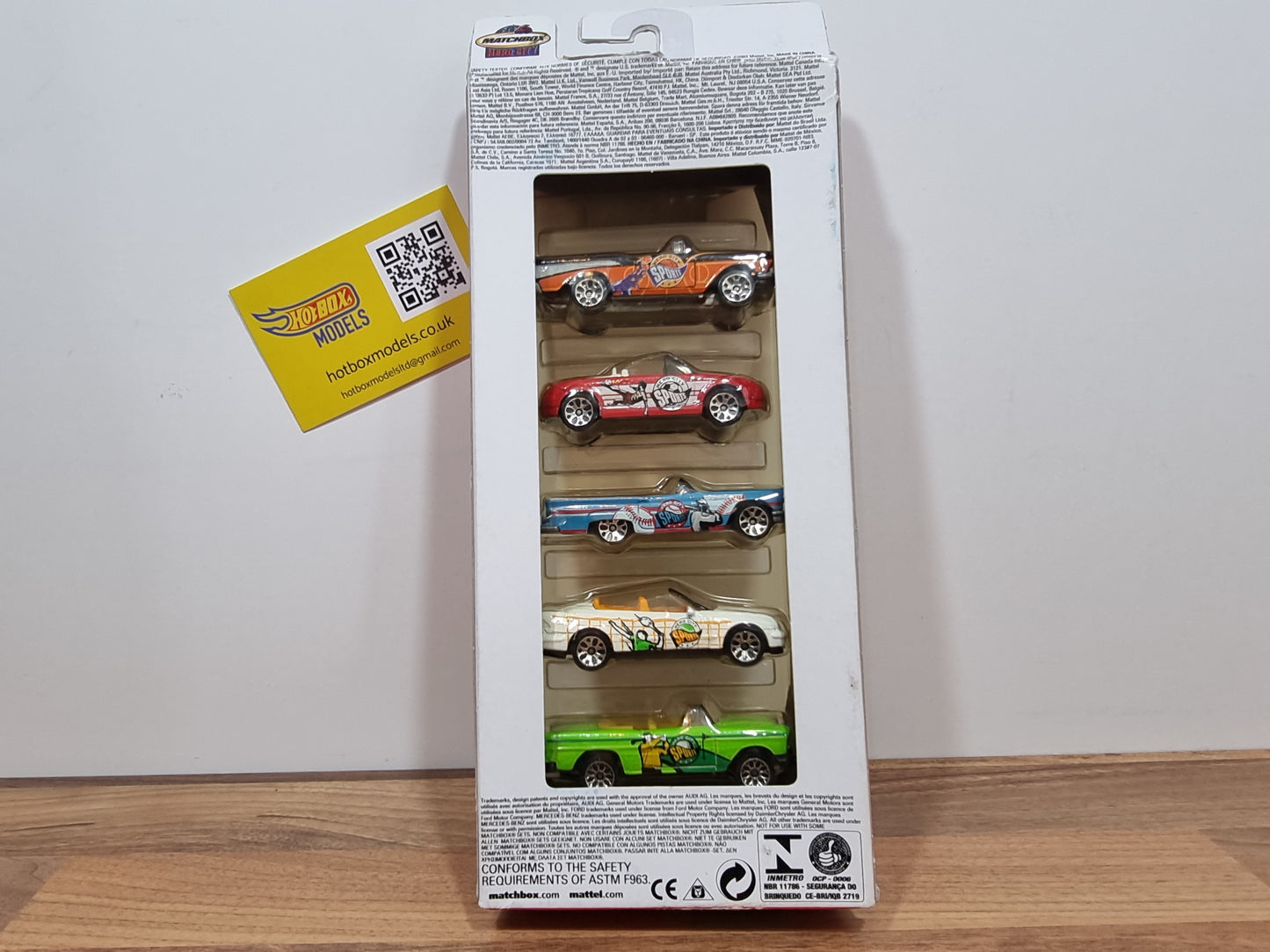 Matchbox Hero City Sports 5 Pack