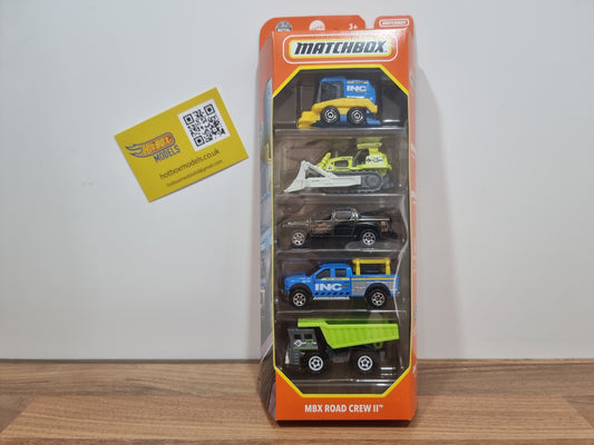 Matchbox MBX Road Crew II 5 Pack