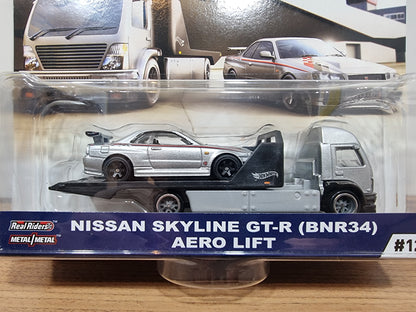 Hot Wheels Nissan Skyline GT-R (BNR34) & Aero Lift