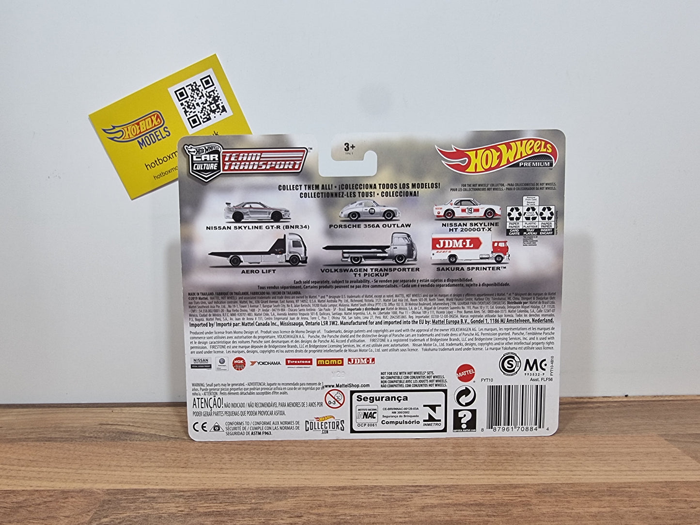 Hot Wheels Nissan Skyline GT-R (BNR34) & Aero Lift