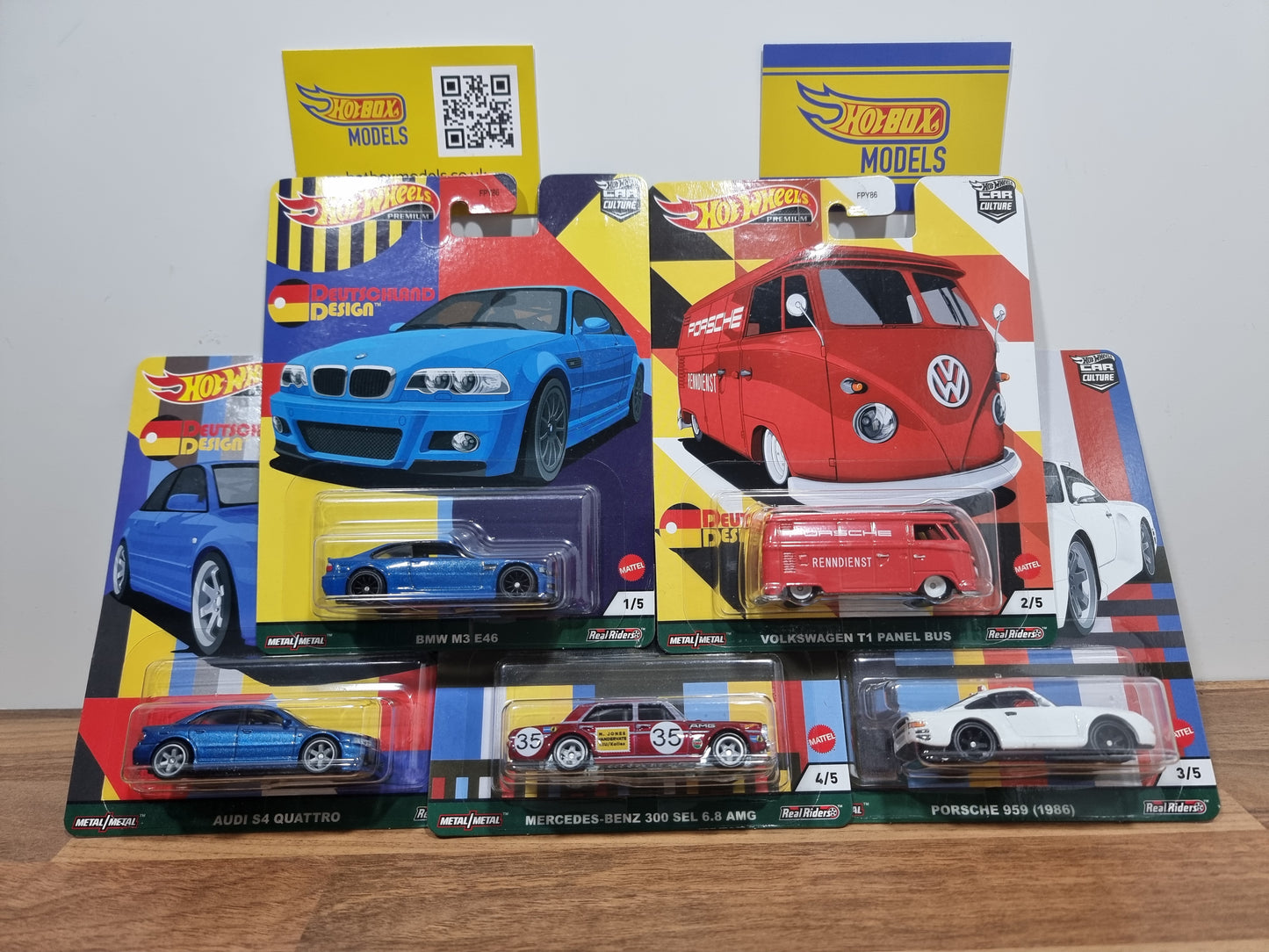 Hot Wheels Deutschland Designs Set