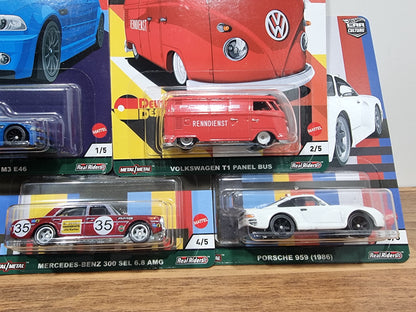 Hot Wheels Deutschland Designs Set